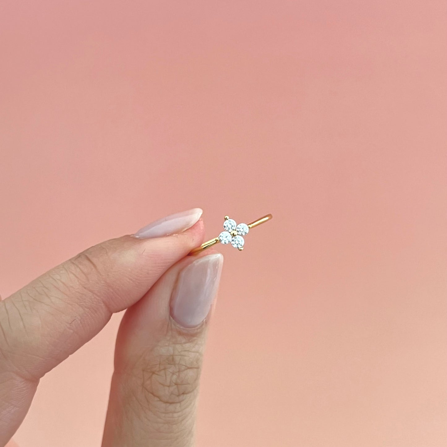 Ring AURORA BLOOM gold