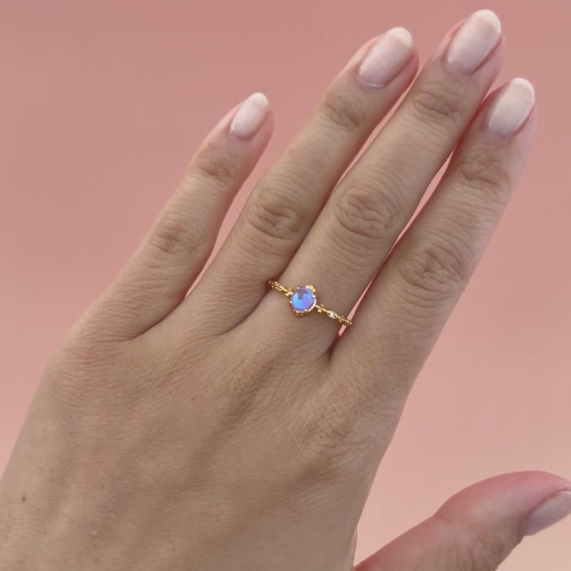 Ring Vintage Moonstone