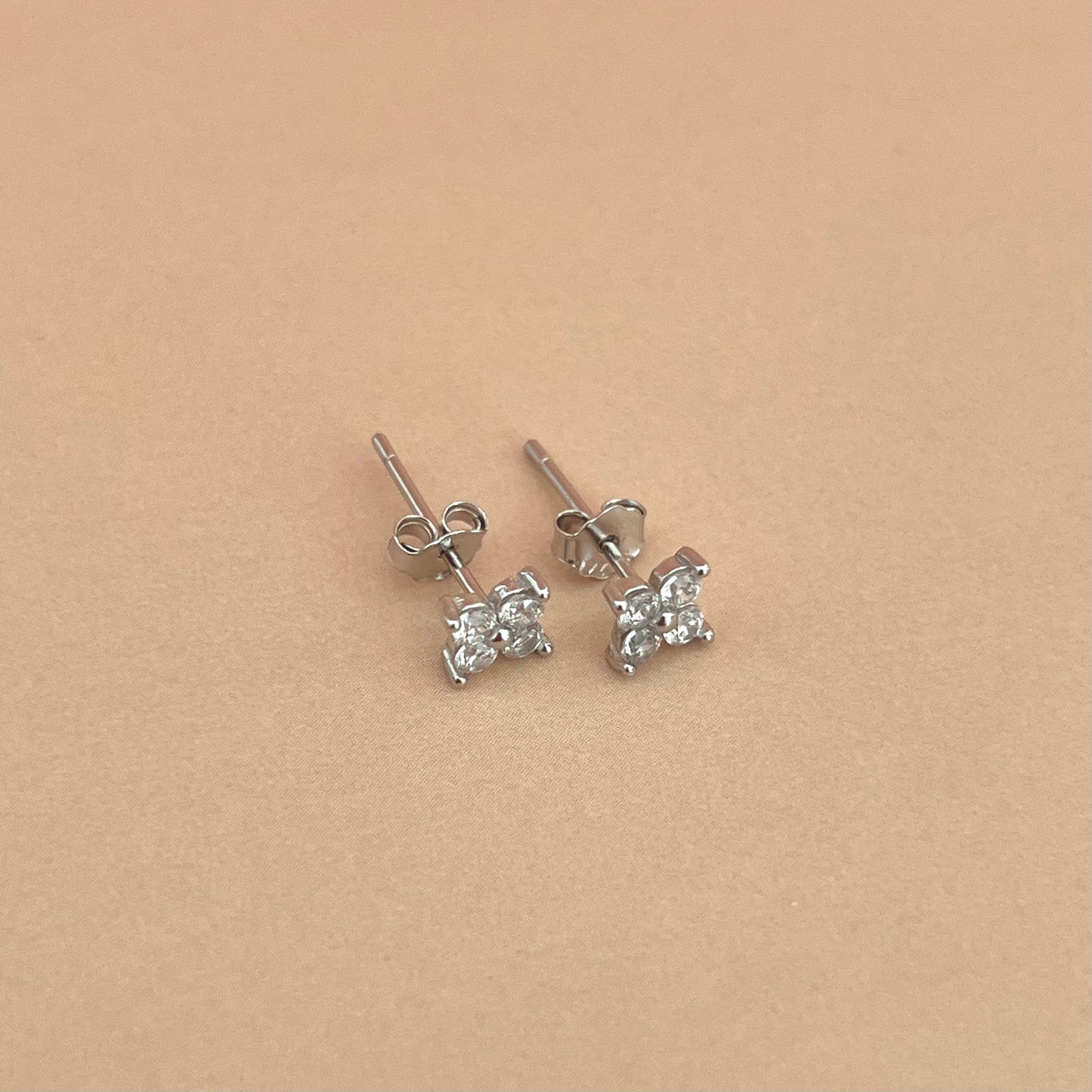 Ohrstecker AURORA BLOOM silber