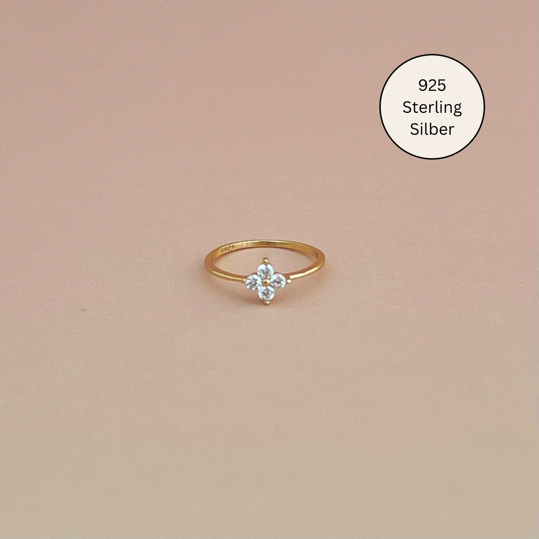 Ring AURORA BLOOM gold