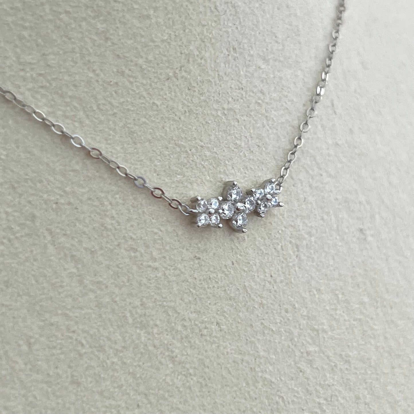 Kette AURORA BLOOM BOUQUET silber