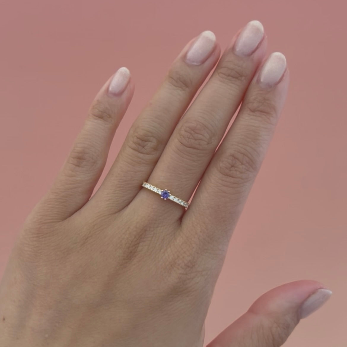 Ring Vintage Violet