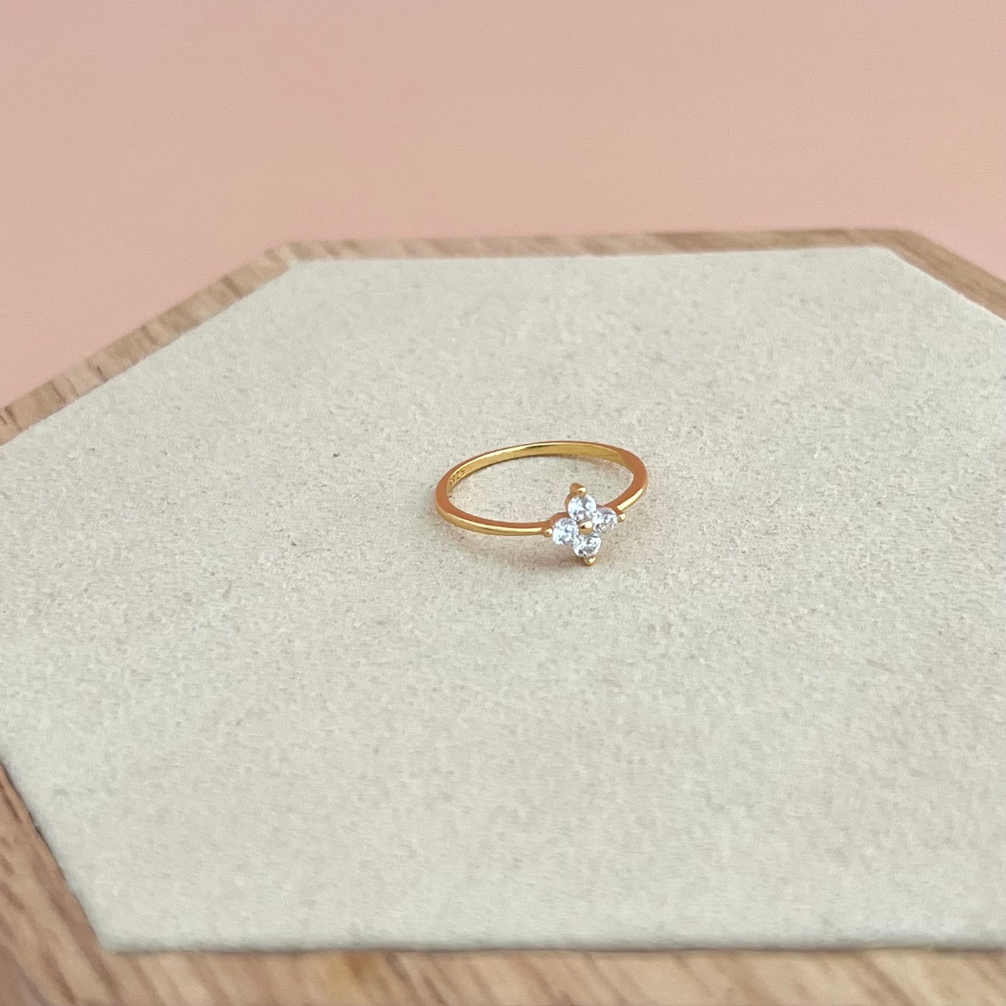 Ring AURORA BLOOM gold