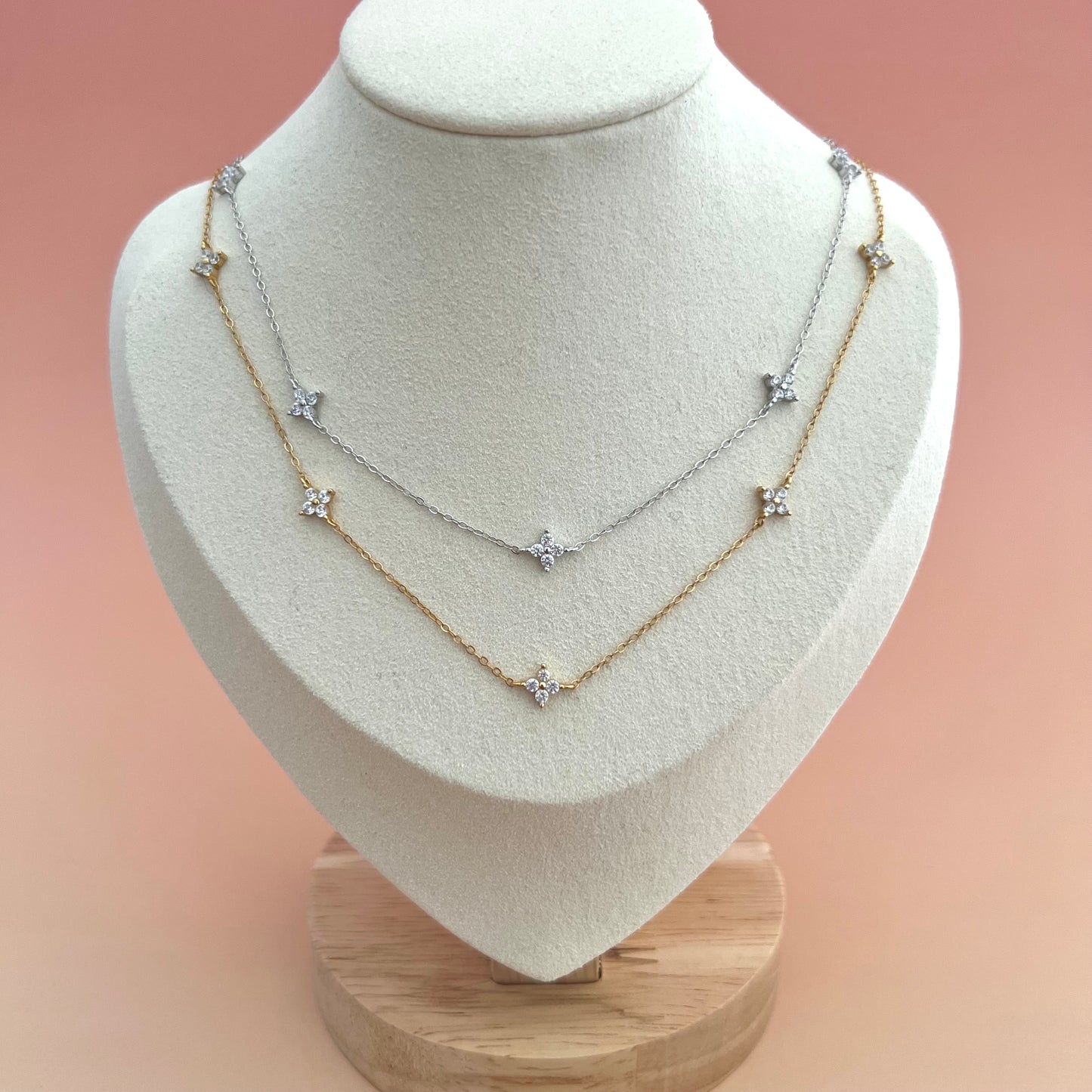 Kette AURORA BLOOM gold