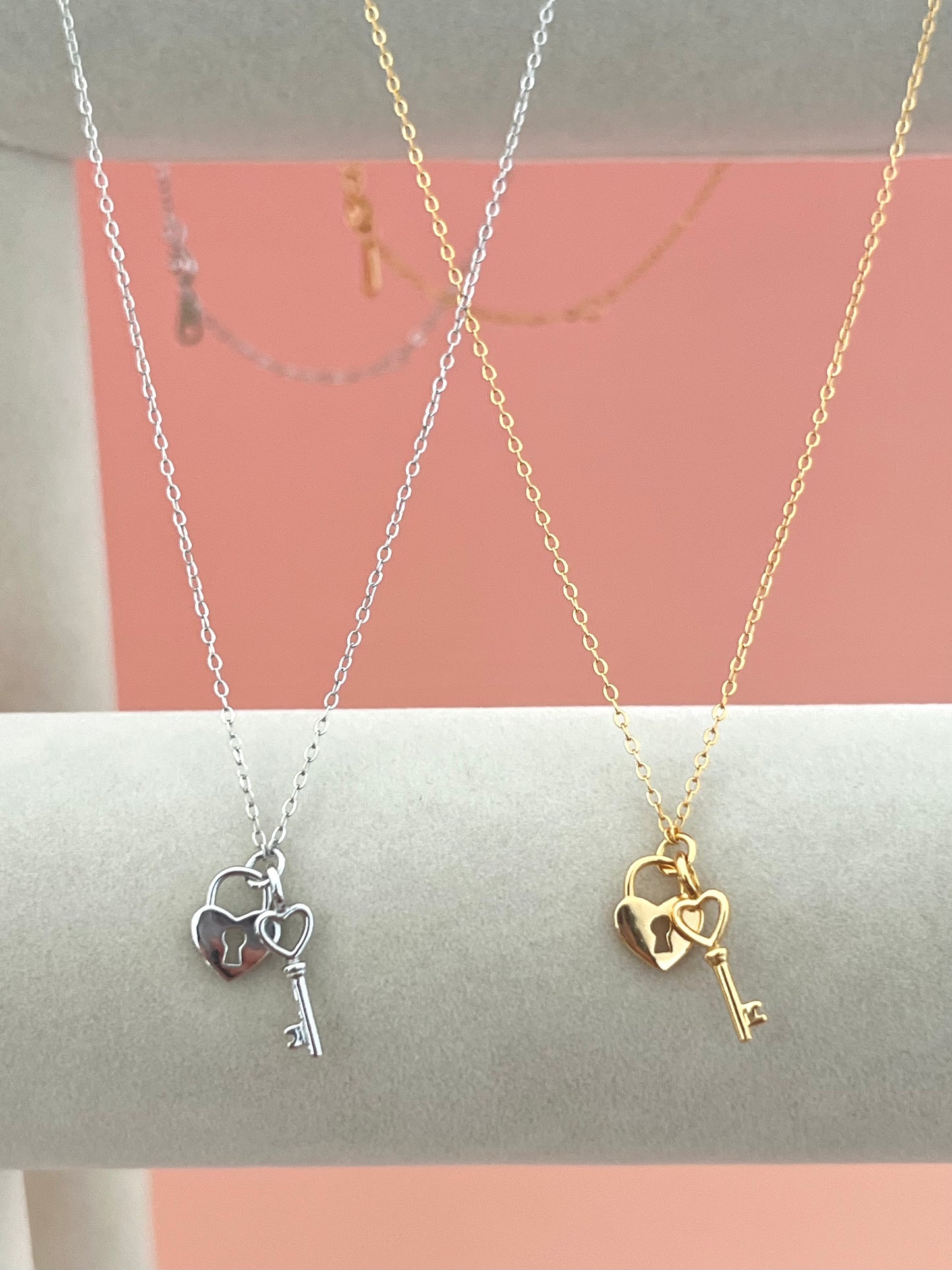 Kette KEY TO MY HEART gold