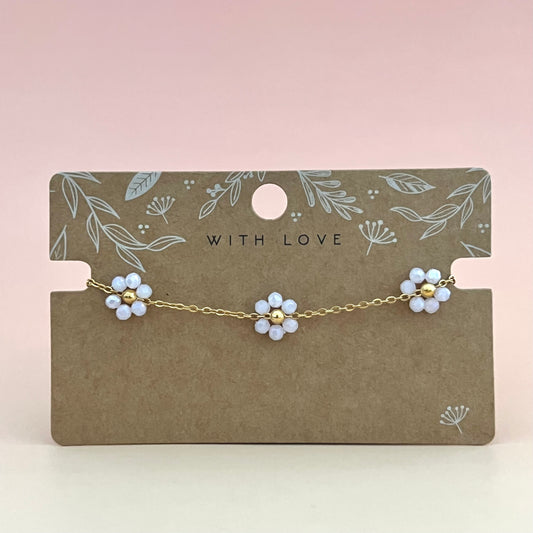 Armband Flower Rosa