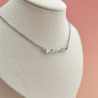 Kette MAMA silber